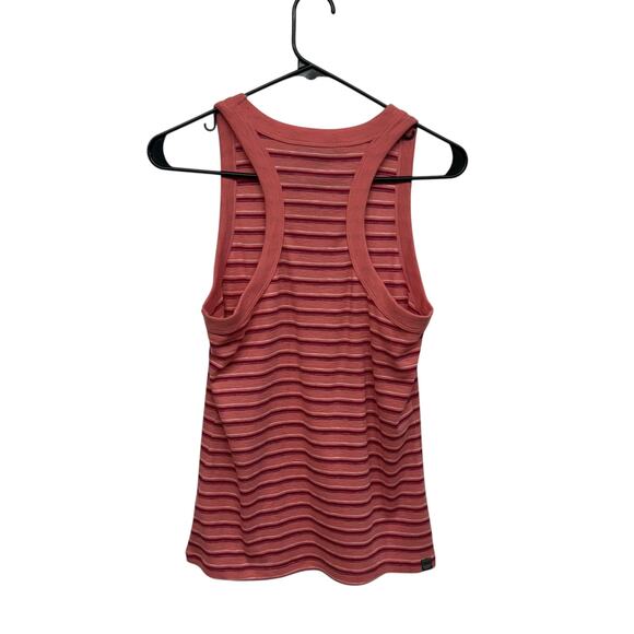 Title‎ Nine Racerback Tank Striped Adventure Awaits Summer Top Size L - Picture 2 of 6